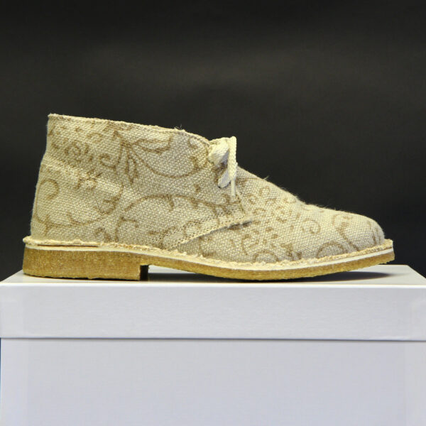 Scarpa in Canapa disegno Arabesque - immagine 2