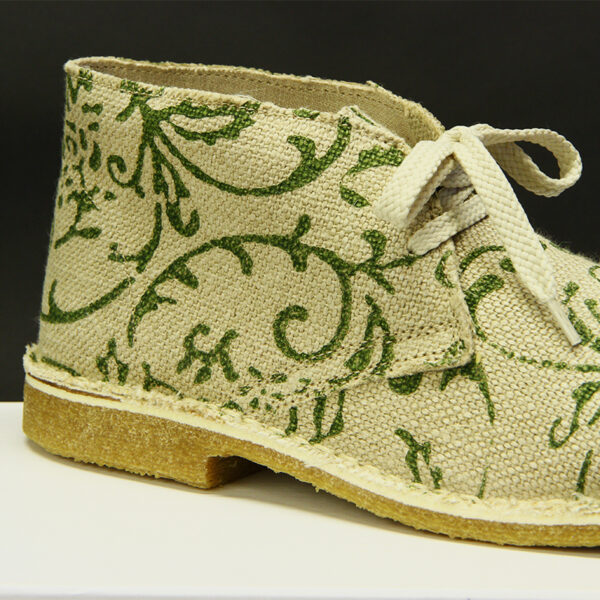 Scarpa in Canapa disegno Arabesque - immagine 9